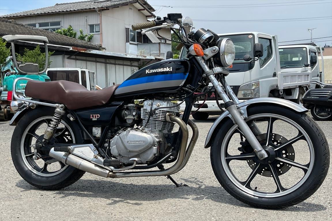 Z250LTD 売り切り!1円スタート!エンジン好調!KZ250H Z250LTD 売り切り!1円スタート!エンジン好調!KZ250H