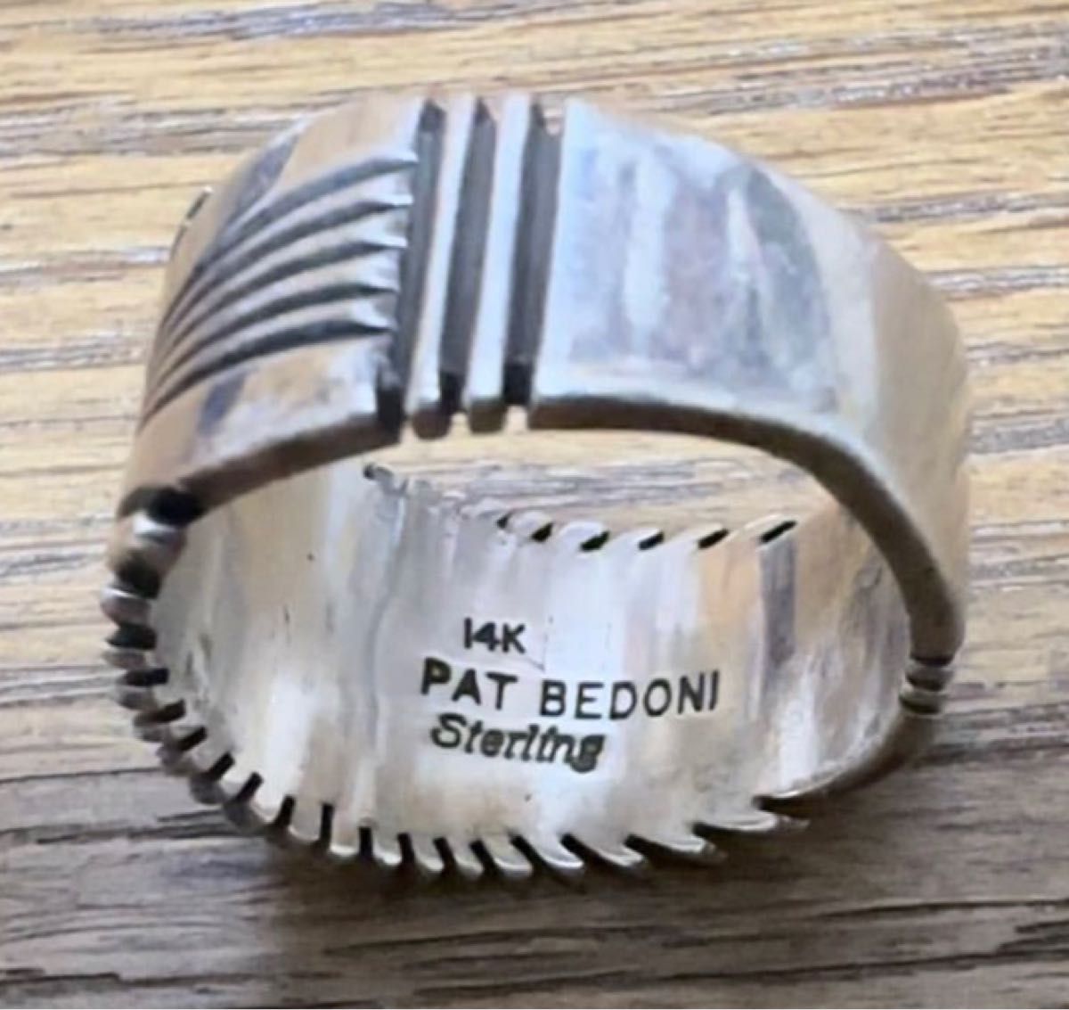 希少 生産終了品 Pat Bedonie(パットベドニー)作 14kサン 希少 生産終了品 Pat Bedonie(パットベドニー)作 14kサン