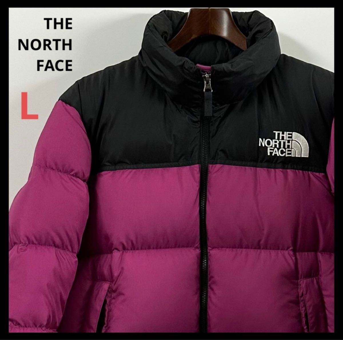 THE NORTH FACE ノースフェイス ヌプシ ダウンジャケット 紫 美品