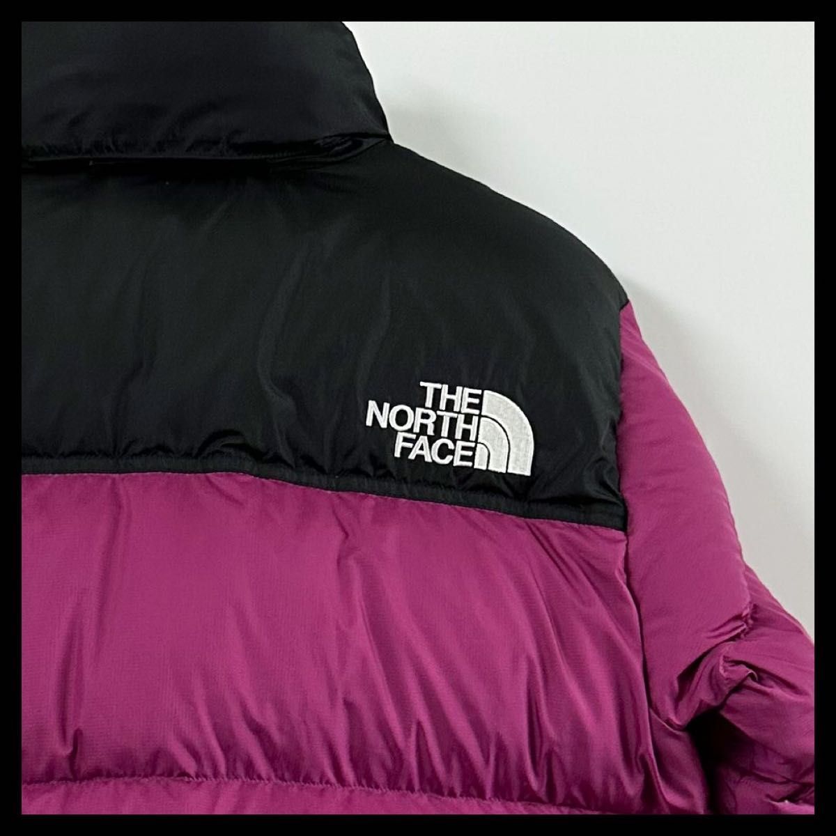 THE NORTH FACE ノースフェイス ヌプシ ダウンジャケット 紫 美品