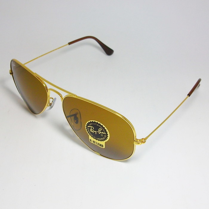 RayBan レイバン RB3025-00133-58 サングラス ティアドロップ AVIATOR アビエーター ゴールド_画像3