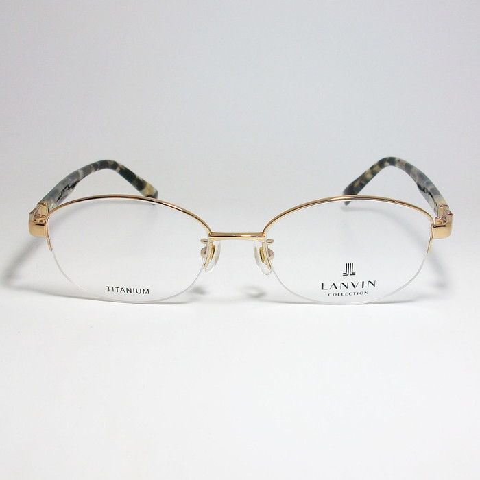 LANVIN　ランバン 日本製　made in Japan レディース 眼鏡 メガネ フレーム VLC537J-0A85-52 度付可 ゴールド_画像2