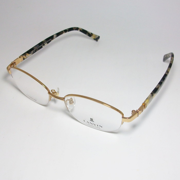 LANVIN　ランバン 日本製　made in Japan レディース 眼鏡 メガネ フレーム VLC537J-0A85-52 度付可 ゴールド_画像3