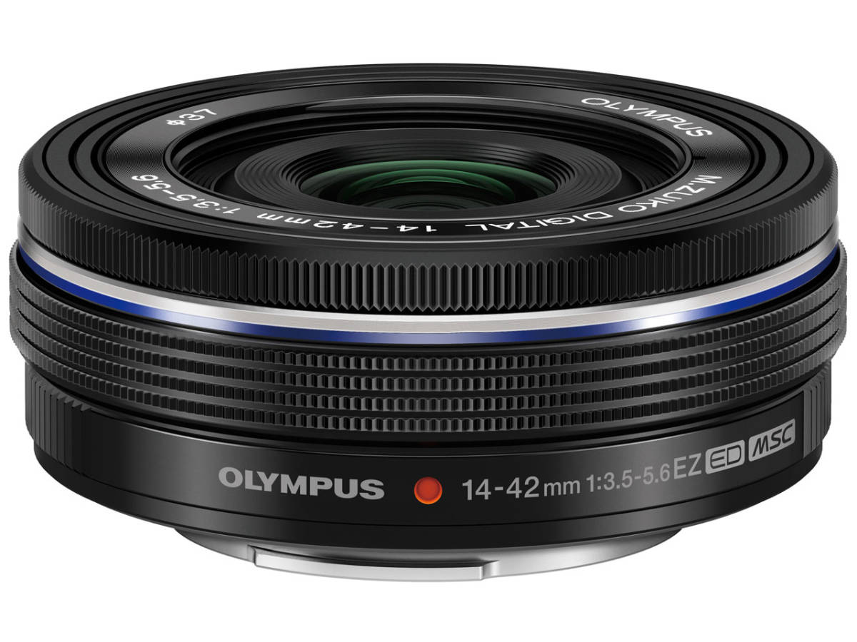 レビューで送料無料】 M.ZUIKO OLYMPUS DIGITAL EZ◇黒◇新品 F3.5-5.6