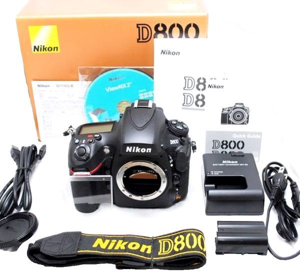 何でも揃う ニコン D800 Nikon 送料無料!! ボディ Camera Digital 充電