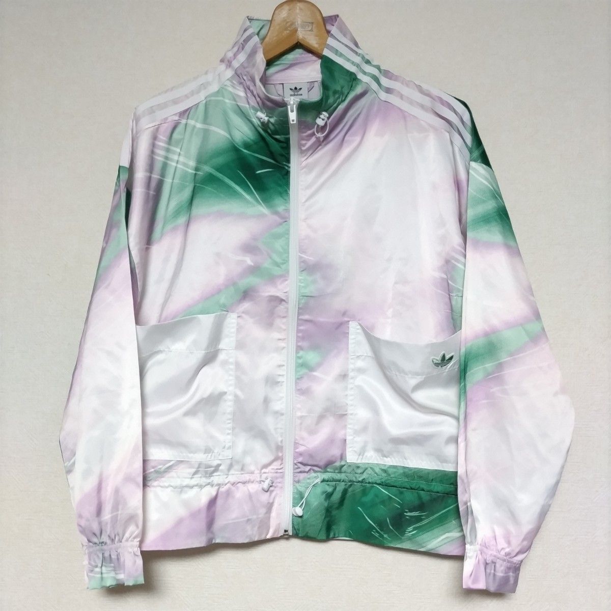 adidas MULTICOLOR TRACK TOP マルチカラー トラックトップ ナイロン ジャケット ウィンドブレーカー