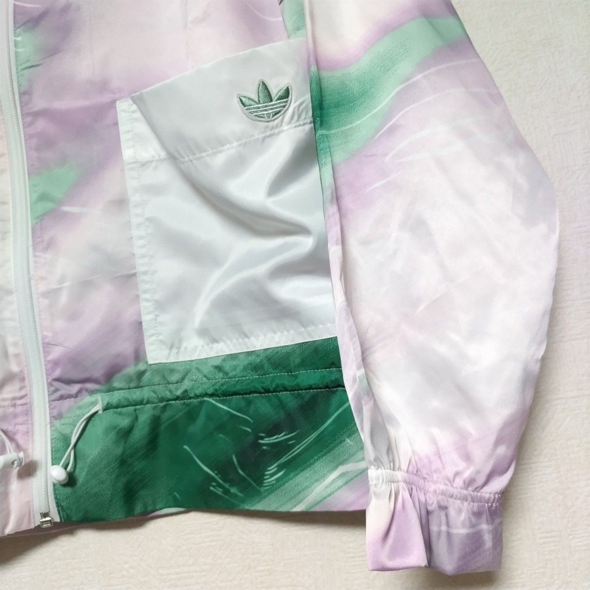 adidas MULTICOLOR TRACK TOP マルチカラー トラックトップ ナイロン ジャケット ウィンドブレーカー