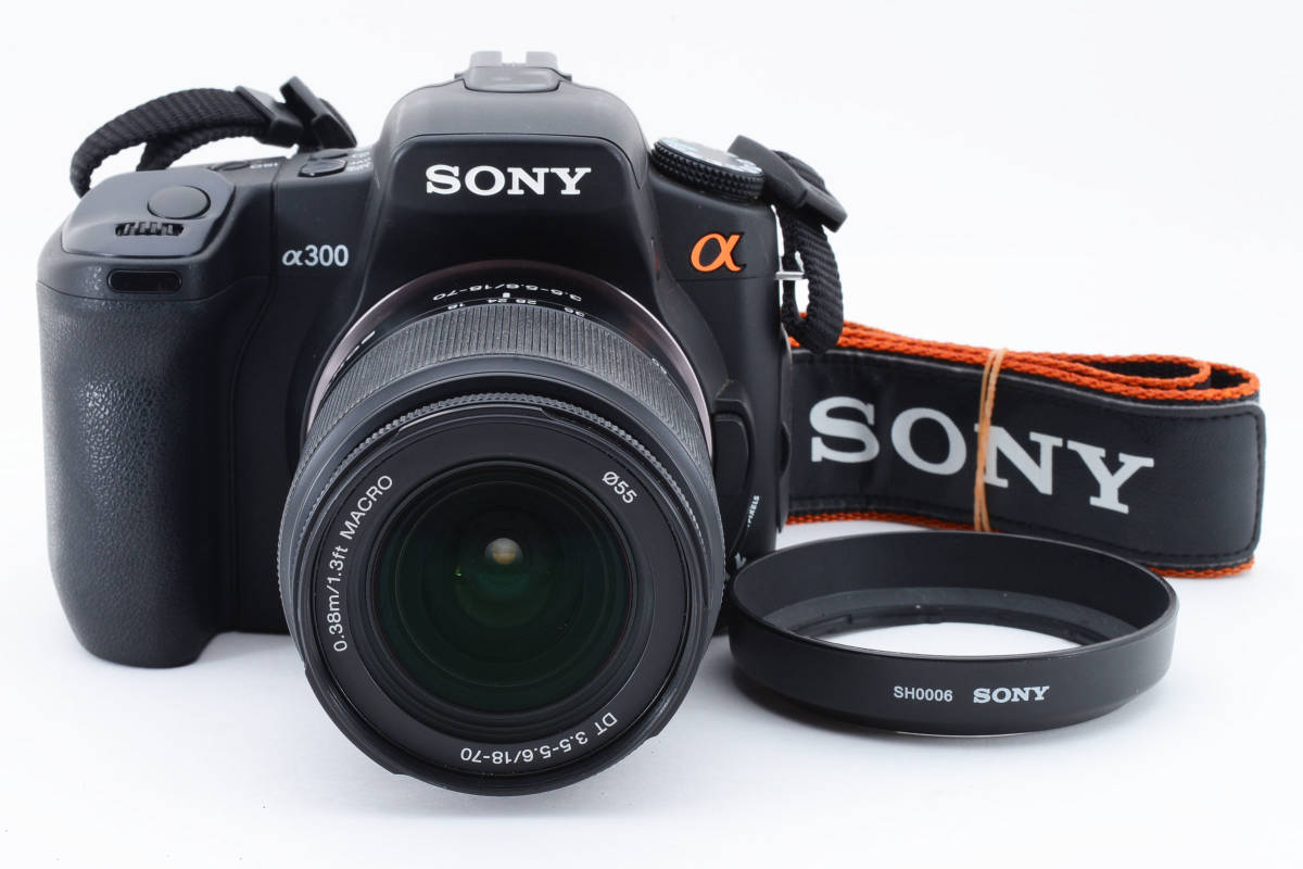 お買い得モデル 3.5-5.6/18-70 レンズ(DT SONY DSLR-A300』/ デジタル