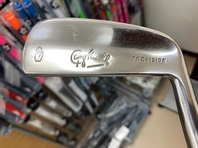 ＜中古 送料無料 木製パター George Nicoll ジョージニコル PRECISION MADE IN SCOTLAND＞_画像1