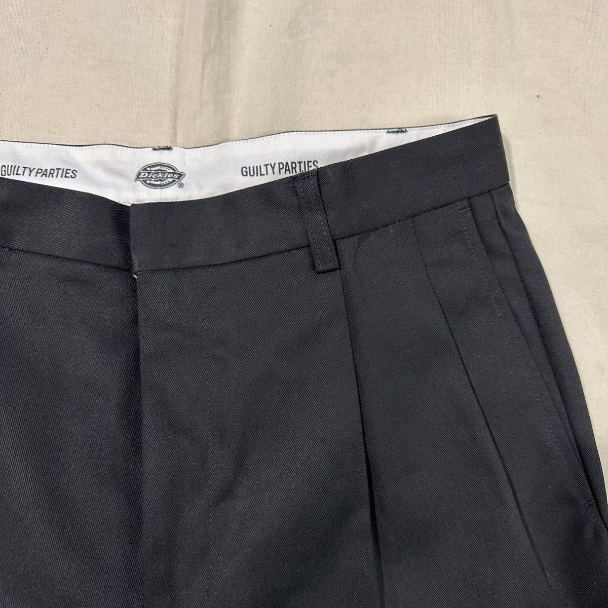 23SS新品未使用 WACKO MARIA ワコマリア ×DICKIES / DOUBLE PLEATED SHORT TROUSERS(TYPE-1) ディッキーズ ショートパンツの画像3