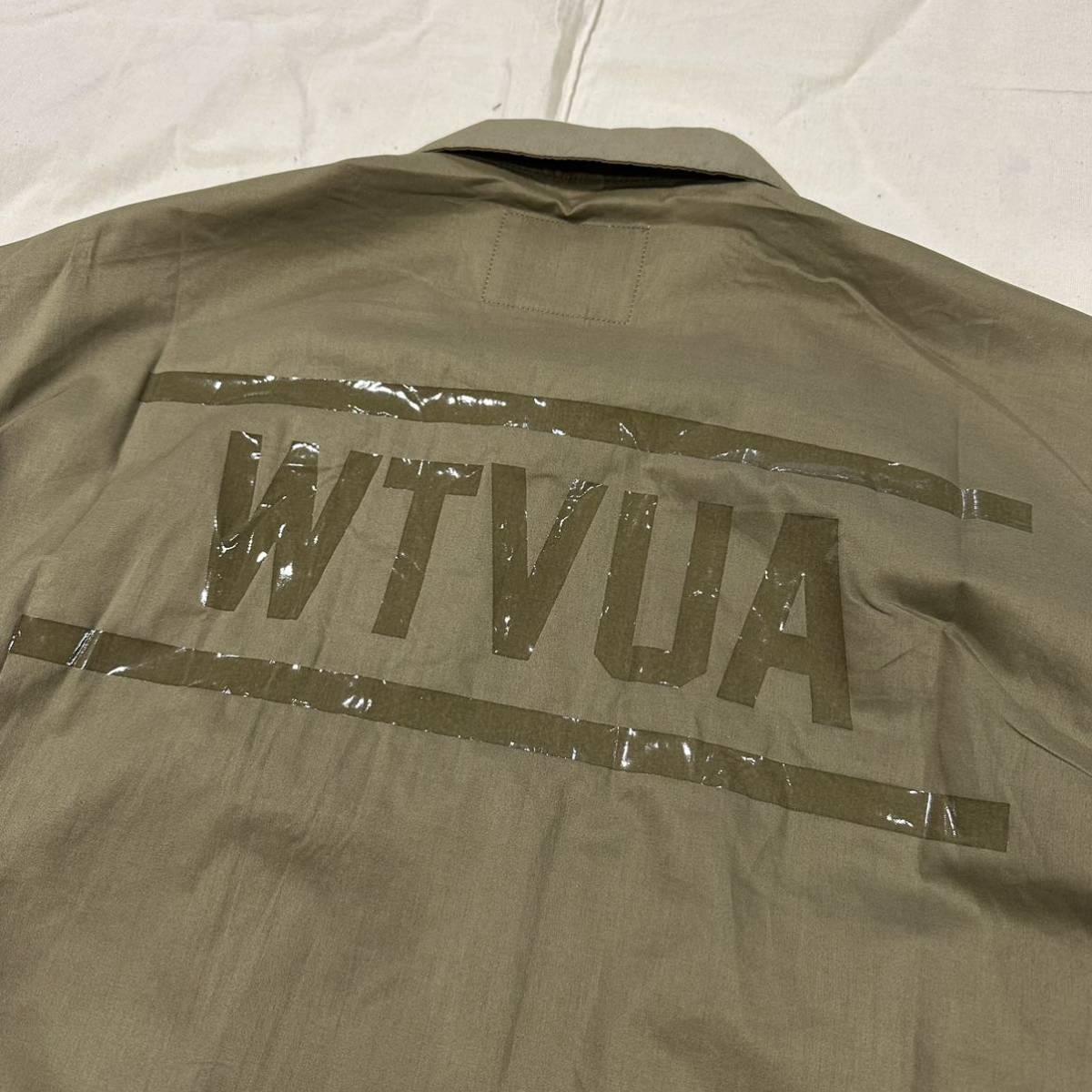 23SS 新品 WTAPS ダブルタップス DECK / SS / COTTON. BROADCLOTH. WTVUA 半袖シャツ_画像6