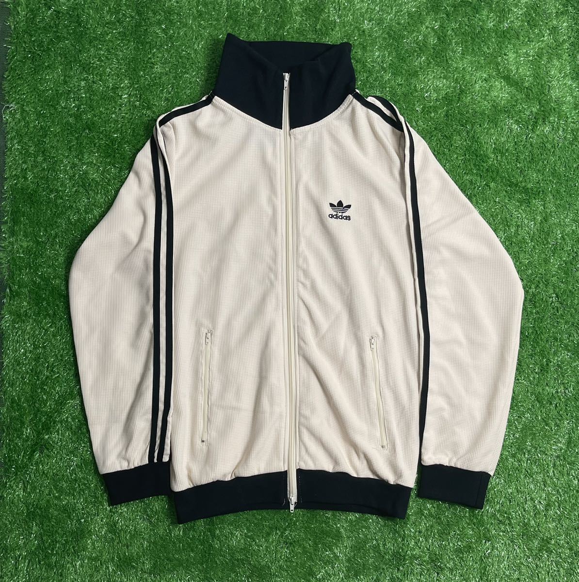 adidas ワッフルトラックジャケット M