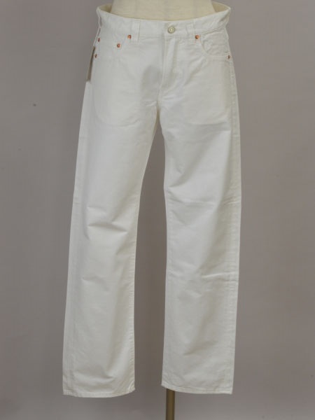 ヤエカ YAECA 8-ST コットン パンツ ストレート 29サイズ ホワイト(WHITE) メンズ j_p F-L7605