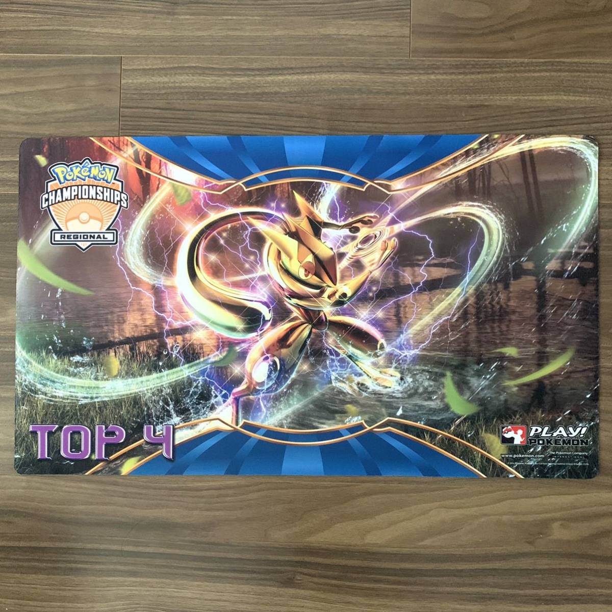 ポケモン　ラバープレイマット　TOP4 海外　ゲッコウガ　チャンピオンシップ_画像1