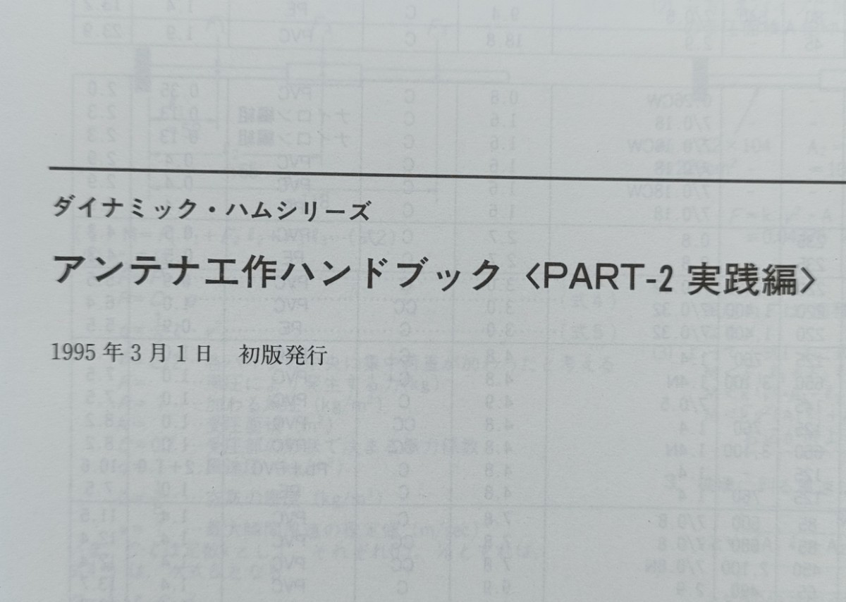 本　アンテナ工作ハンドブック　実践編　CQ出版社　1995年 3月　自作アンテナ色々　調整　アマチュア無線　アンテナ_画像9