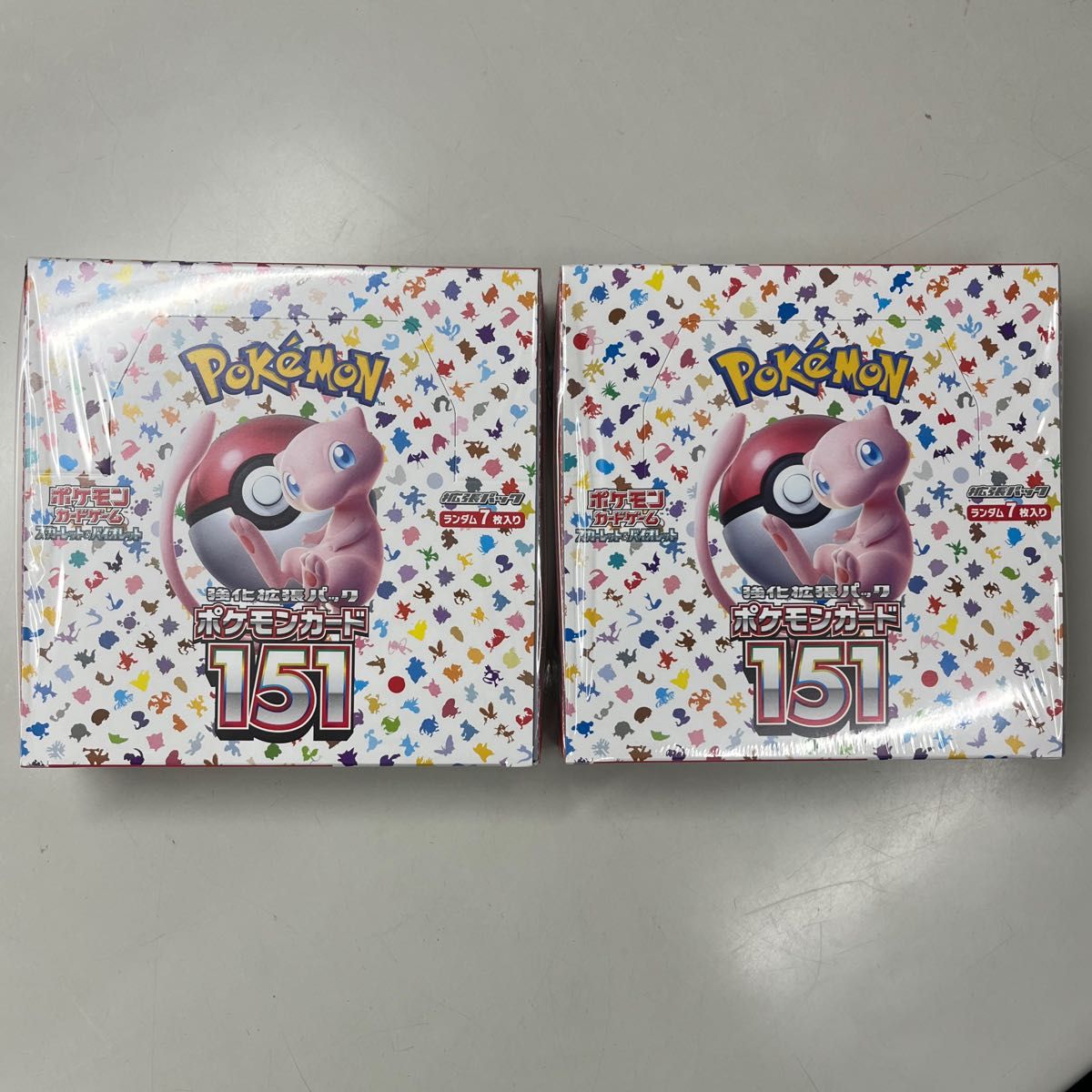 ポケモンカード 151 新品未開封 シュリンク付き 2box｜Yahoo!フリマ