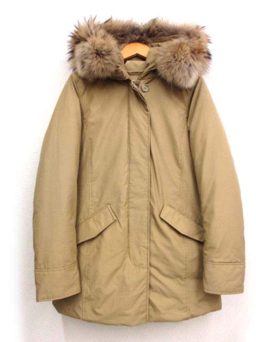 ：美品 ウールリッチ WWCPS2762 アークティックパーカ  XS ARCTIC PARKA ダウンコート ラクーンファー 