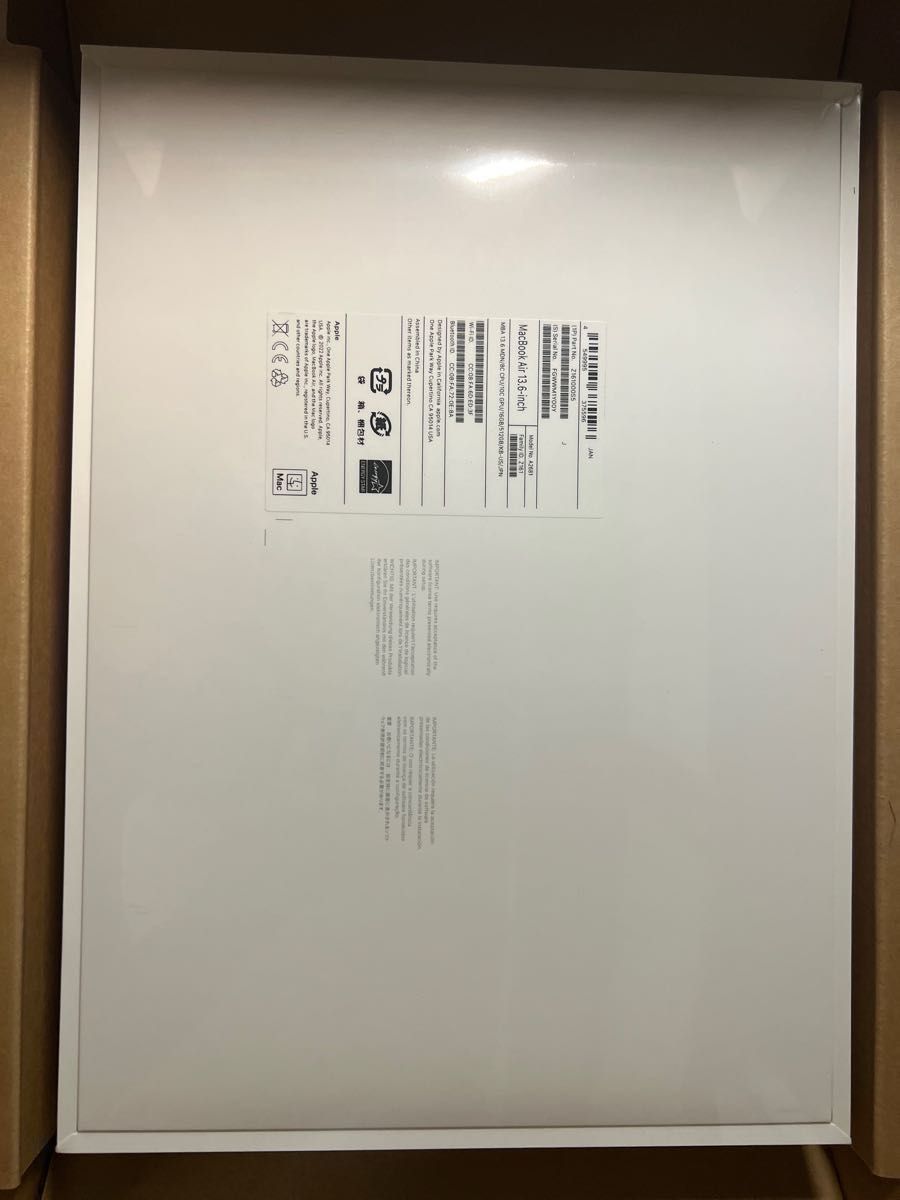 新品未開封】Mac book air 13inch M2 メモリ16GB SSD512GB 英語 新品未開封】Mac book air 13inch M2 メモリ16GB SSD512GB 英語