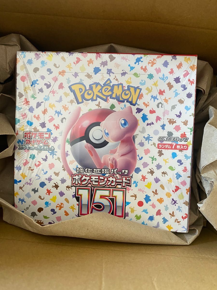 即購入可 新品未開封 シュリンク付きポケモンカード151 ポケカ151 最終