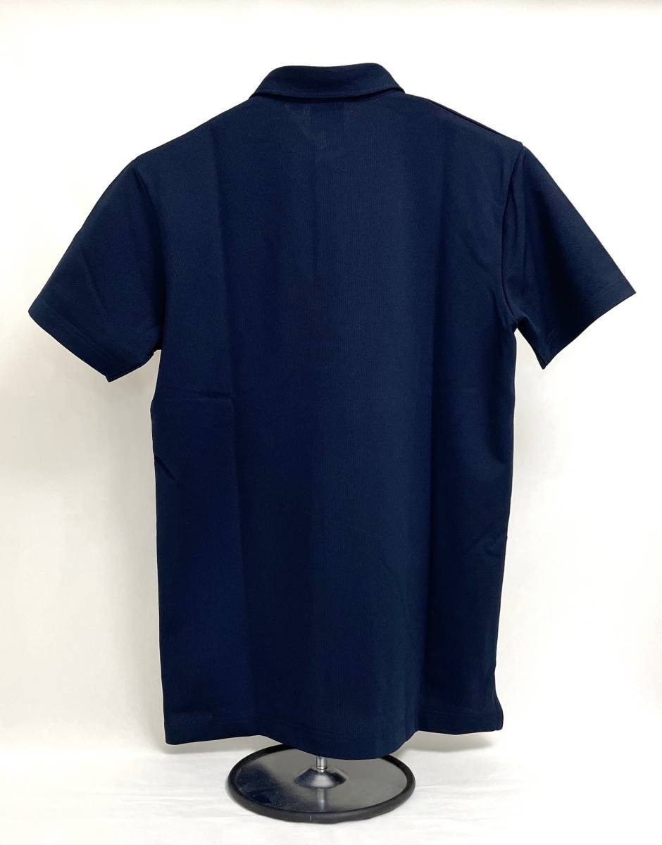 FIDRA フィドラ FDA0307NY① メンズ Mサイズ ポロシャツ ネイビー 紺色 青 ゴルフウエア GolfWearShirt 多機能 胸ポケット 新品 送料無料の画像2