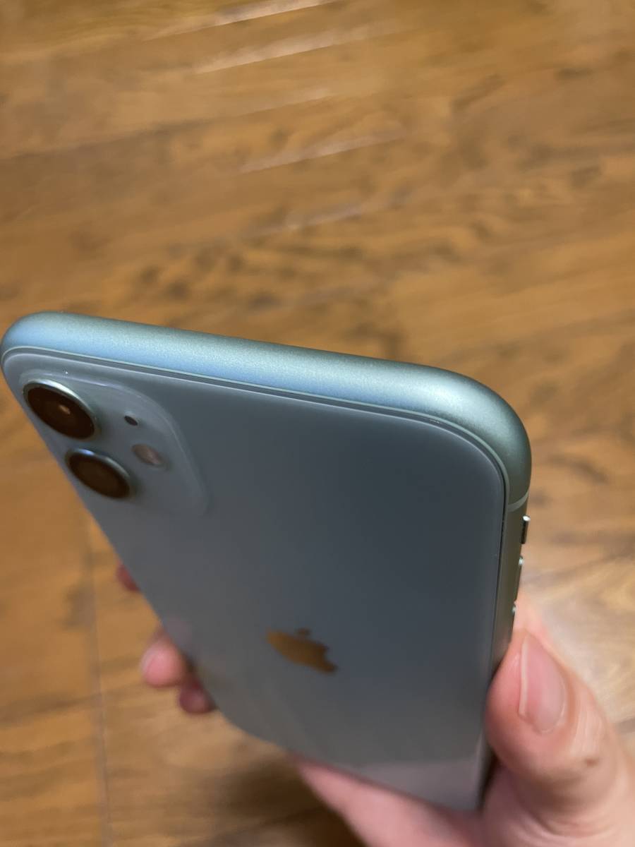 iPhone 11 海外 香港版 SIMフリー グリーン 128GB シャッター音無 DualSIM バッテリー 84%_画像7