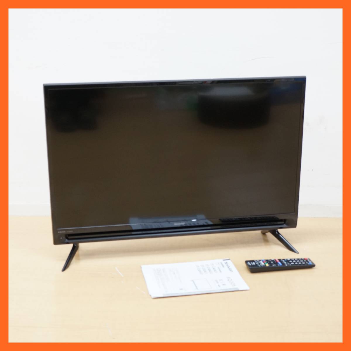 東ハ:美品【シャープ】AQUOS アクオス 液晶テレビ 32V型ワイド 2T