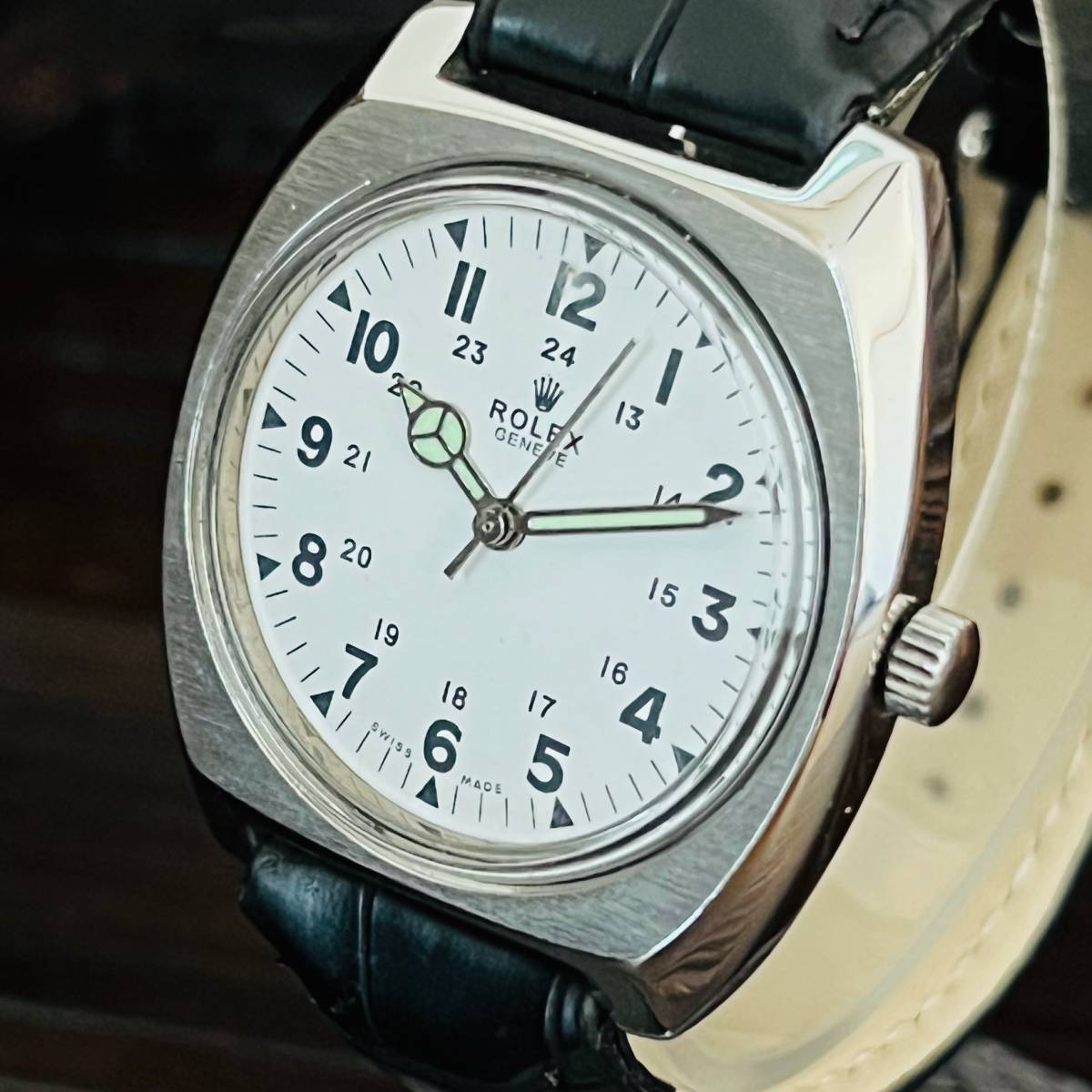 新着 ROLEX ロレックス 動作良好 ☆ラスト1 ミリタリー 手巻き 白文字