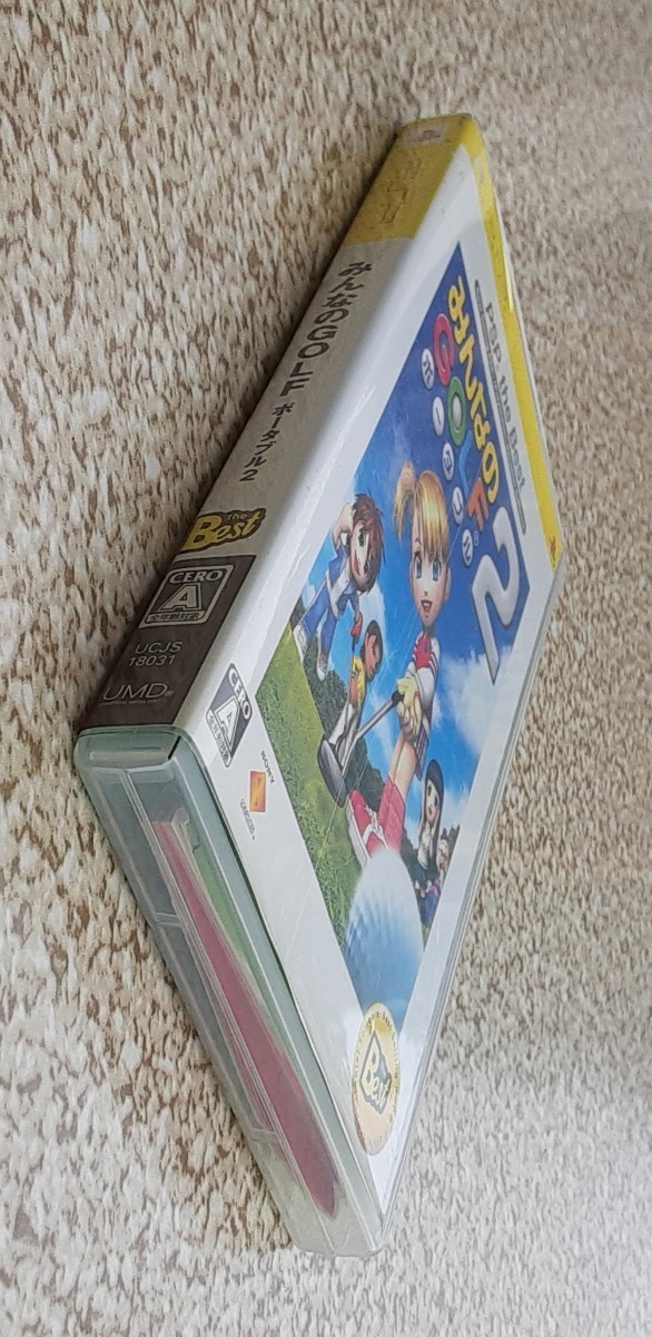 みんなのGOLF ポータブル2 SONY PSP ゲーム ソフト ソニー PlayStation Portable ゴルフ the Best プレイステーションポータブル _画像5