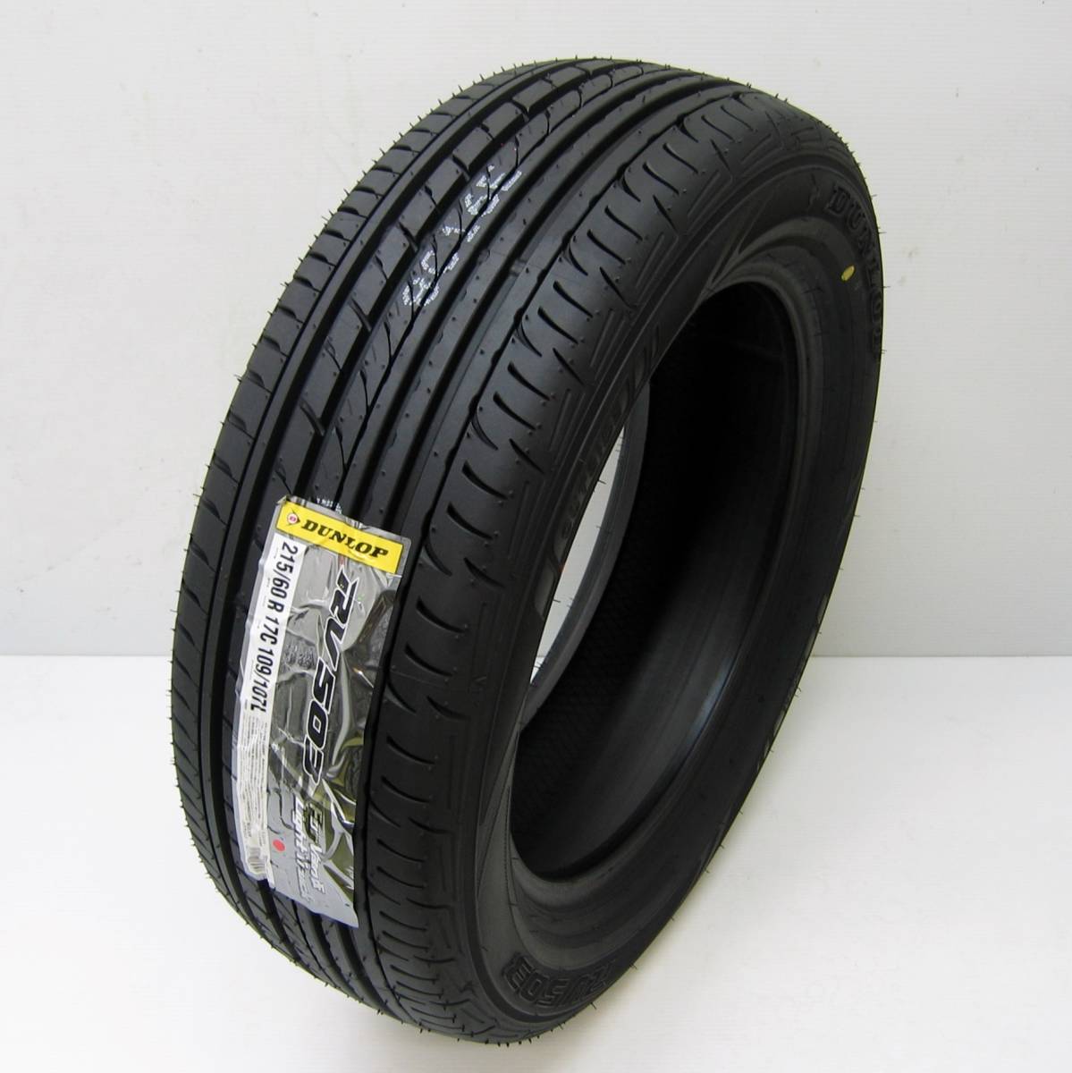 4本セットRV503 215/60R17C 109/107L バン用タイヤ DUNLOP RV503 新品!【2024～2023年製】_215/60R17C 109/107R、4本セットです