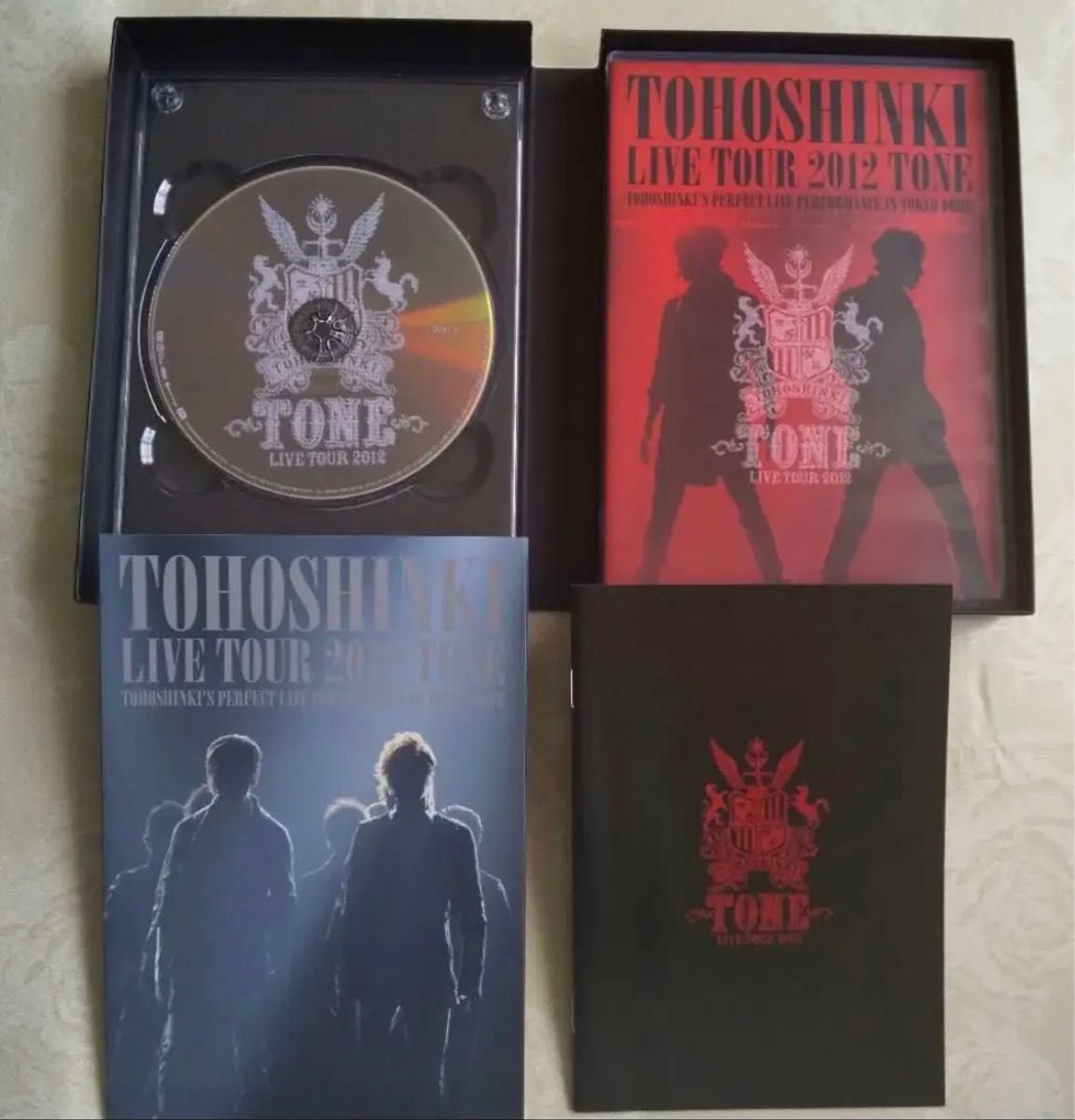 ライブDVD】〈初回限定生産〉東方神起/LIVE TOUR 2012 TONE｜Yahoo