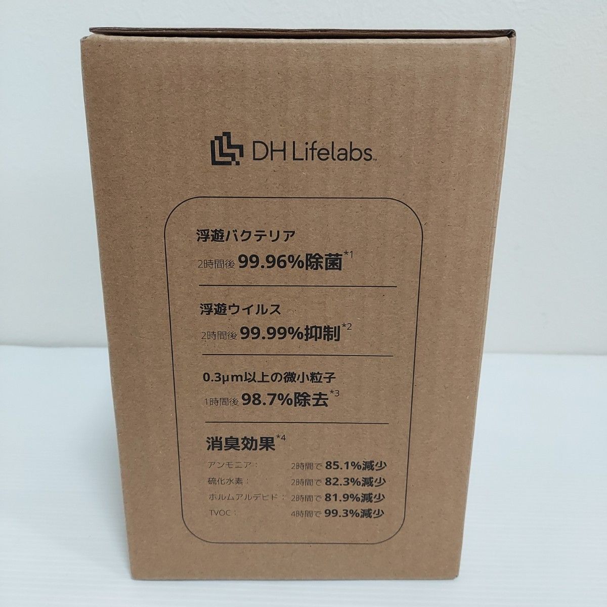 【未開封】DH Lifelabs 空気清浄機 プラズマイオン発生器