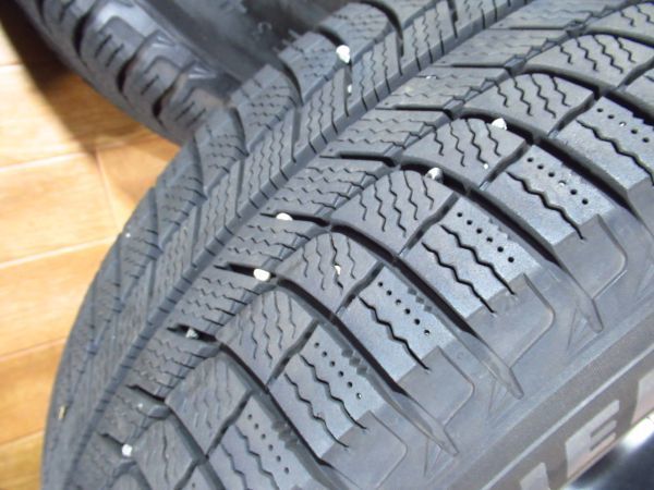 MP 7J-17 off+48 pcd114.3/5H MICHELIN X-ICE3+225/65R17 17インチアルミホイール+スタッドレスタイヤ付き4本 CX-5/CX-8等に_画像9