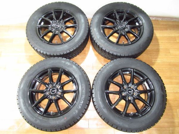 G.speed 6J-15 off+43 pcd100/5H アイスナビ6 195/65R15 15インチ