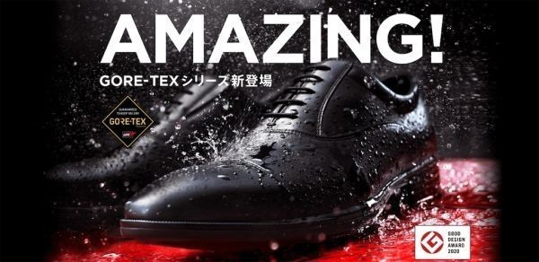 箱付き新品★アシックス/texcy luxe/テクシーリュクス【幅広/26.5 EEEE/黒】GORE-TEX/ゴアテックス/本革Uチップ/dress shoes◆TU8006_画像10