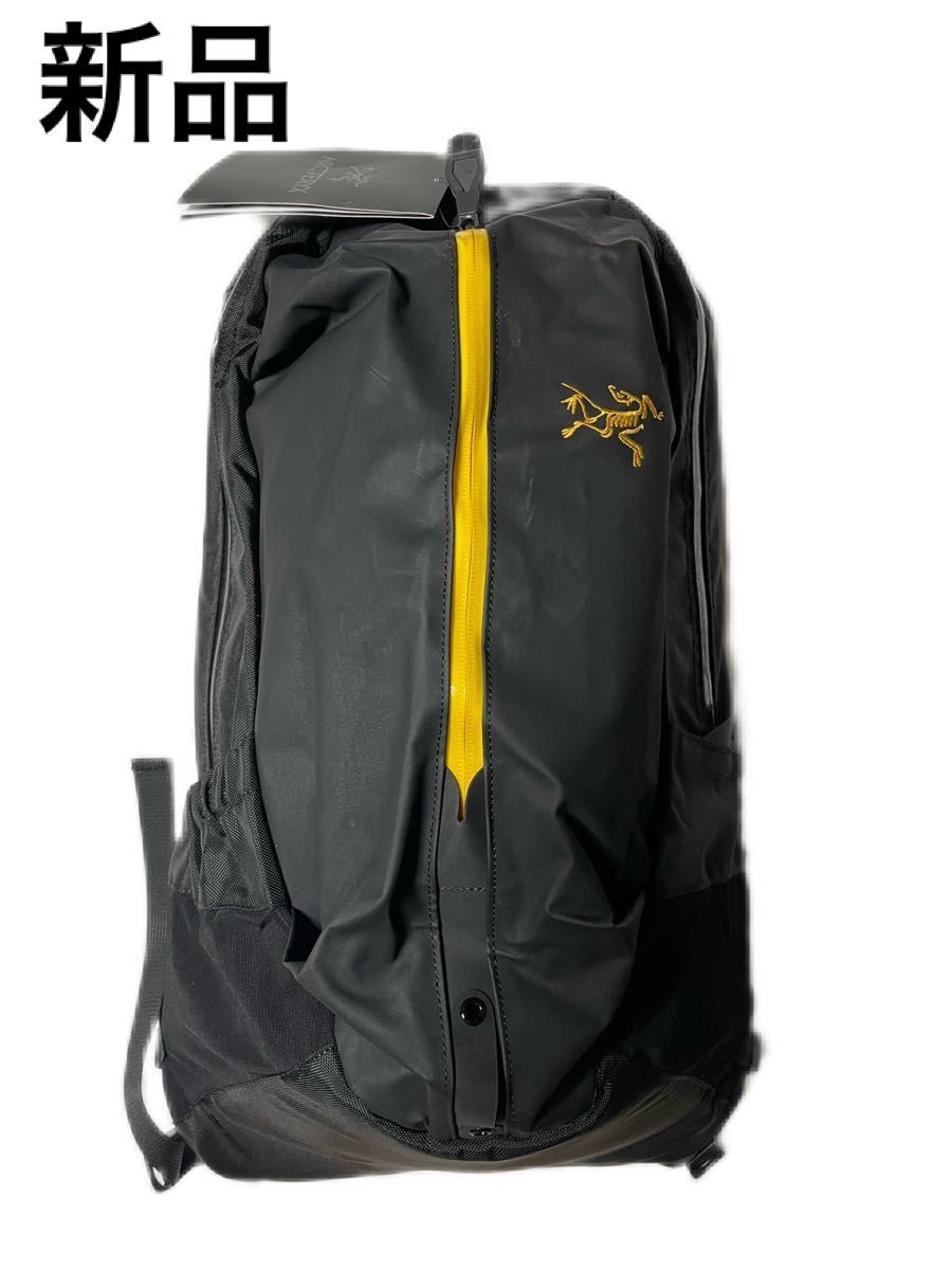 新品 arro22 アークテリクス arc'teryx 黄色 黒 イエロー 新品 arro22 アークテリクス arc'teryx 黄色 黒 イエロー