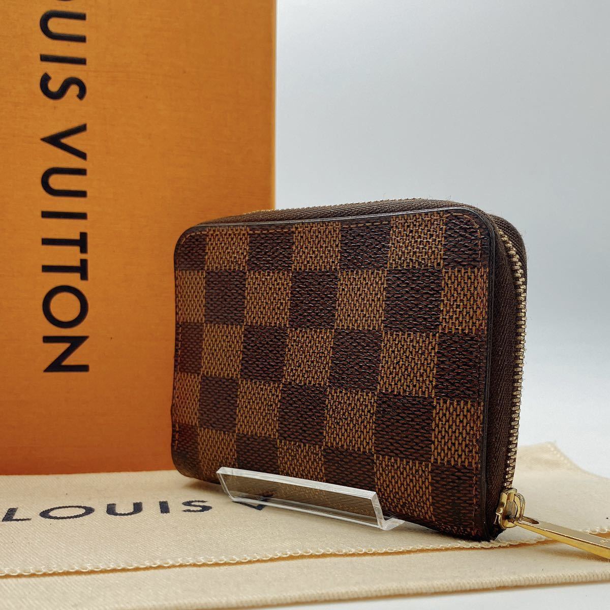 H0173 【極美品】大人気 LOUIS VUITTON ルイヴィトン ダミエ ジッピー