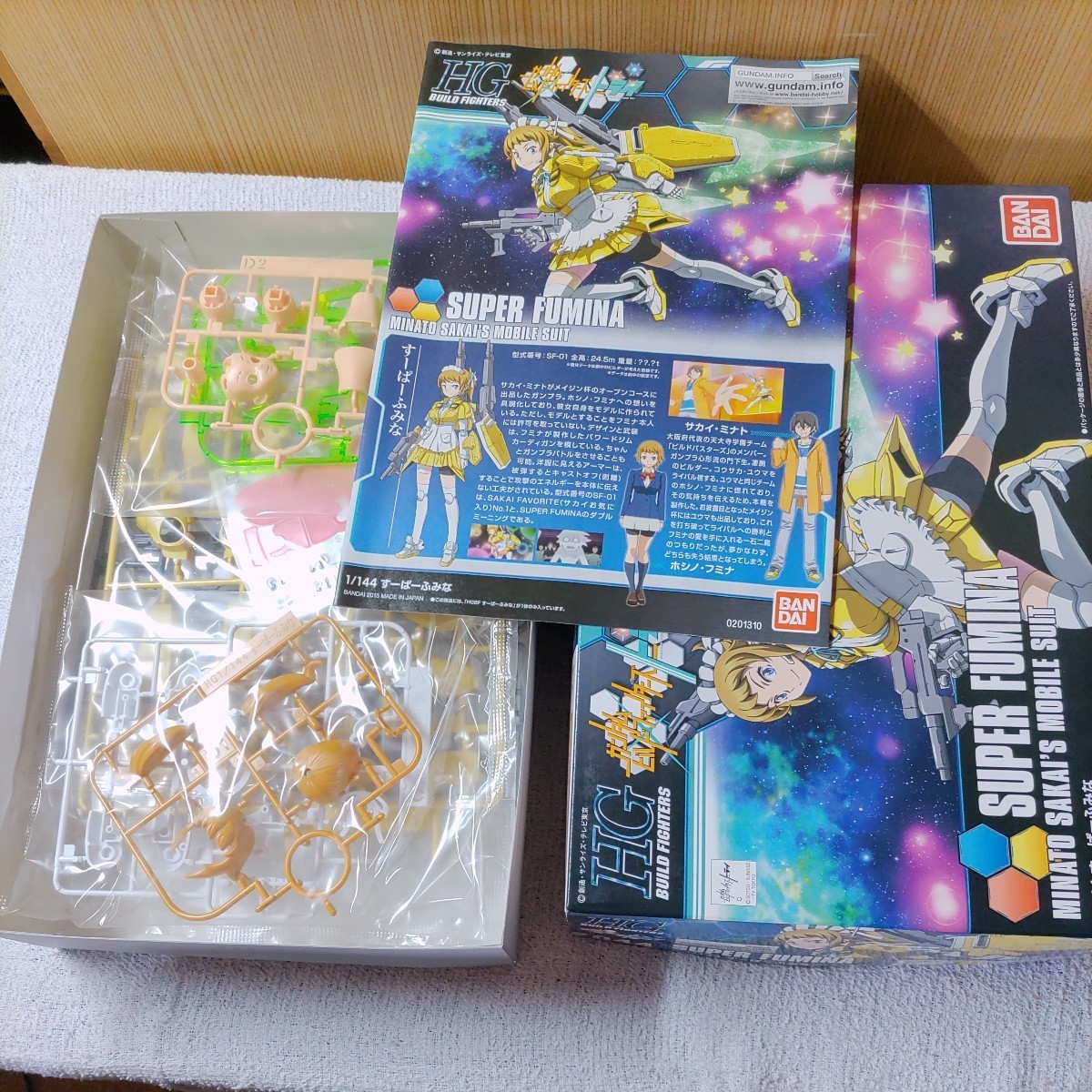 ガンダムビルドファイターズ系美少女プラモデル5点セット スーパーふみ
