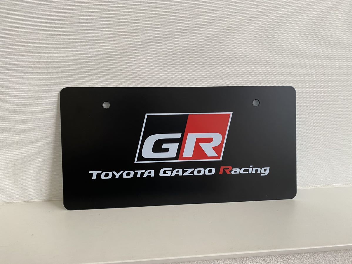 送料込み トヨタ GR 純正 ディーラー 正規品 ナンバープレート 送料込み トヨタ GR 純正 ディーラー 正規品 ナンバープレート