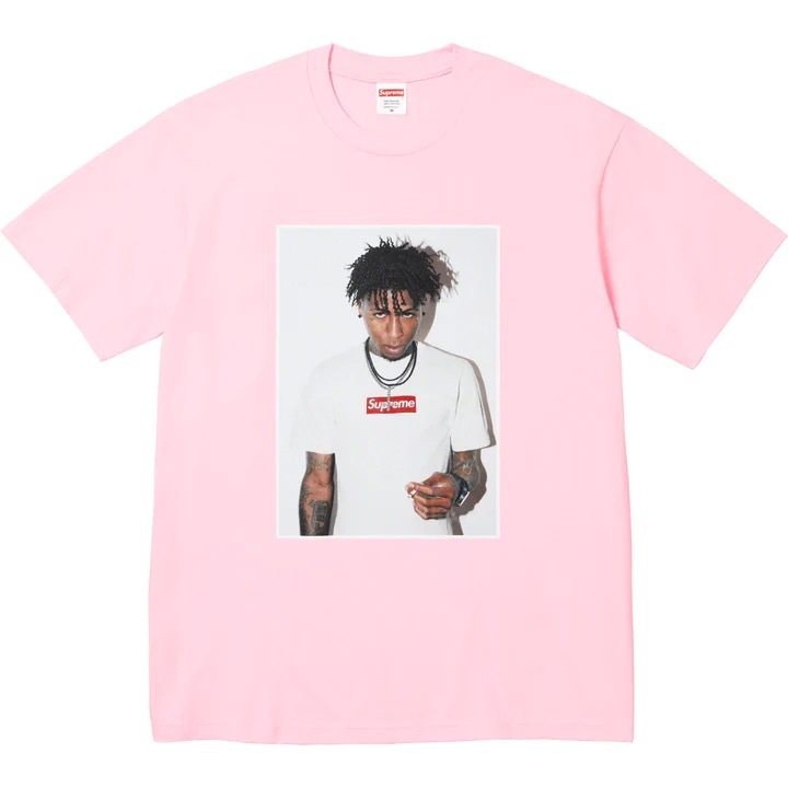 【ライトピンク L】Supreme 23AW NBA YoungBoy Tee LIGHT PINK ヤングボーイ シュプリーム Tシャツ Box Logo Large ボックス