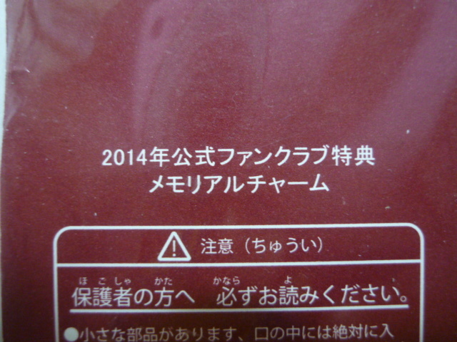 ★激安★即決★非売品★未使用★楽天イーグルス★2014年★公式★ファンクラブ特典★メモリアルチャーム★プロ野球★送料８４円★_画像3