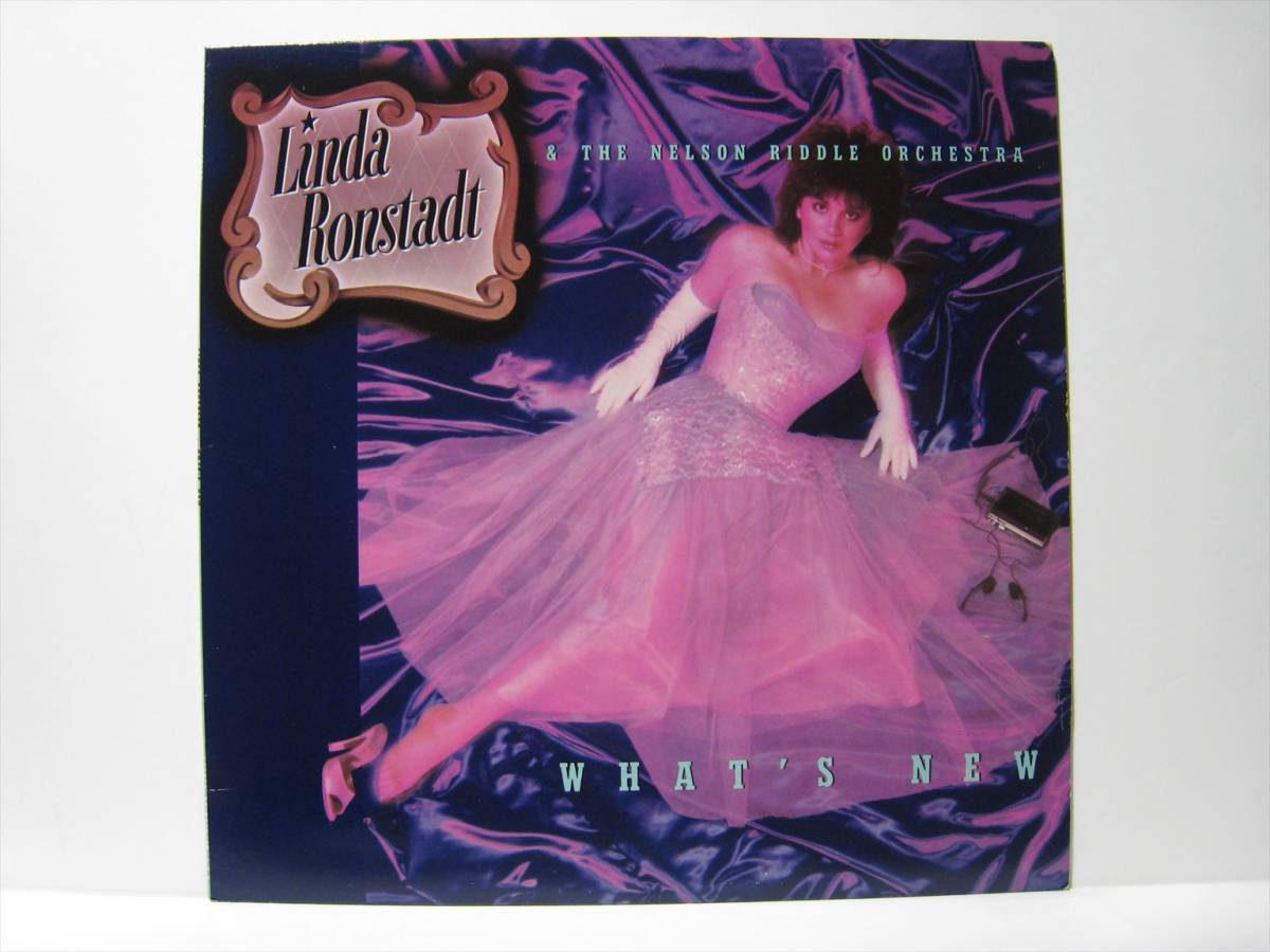 【LP】 LINDA RONSTADT & THE NELSON RIDDLE ORCHESTRA / WHAT'S NEW US盤 リンダ・ロンシュタット ホワッツ・ニュー_画像2