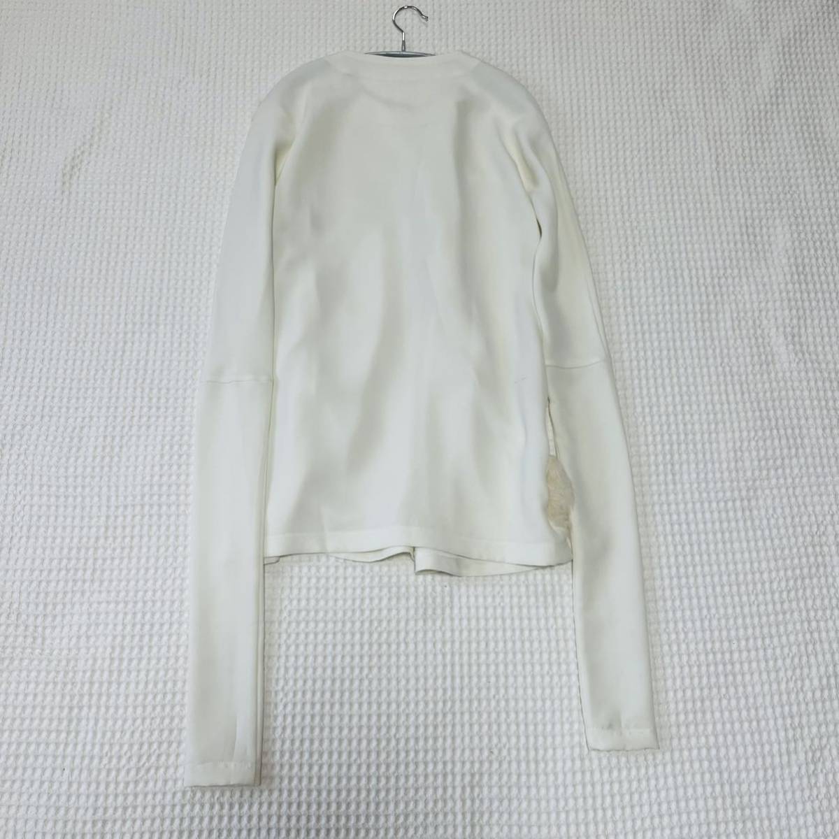 AKIKO AOKIアキコアオキ チュニック 長袖カットソー レア 希少デザイン白