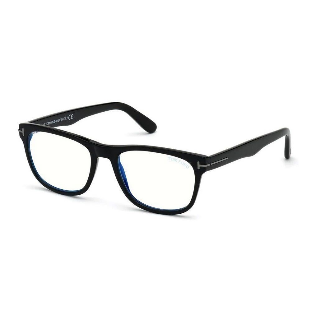 TOM FORD トムフォード FT5662FB 001 Eyeglass Frames メガネフレーム TF5662FB 001 アジアンフィット　 TOMFORD 伊達メガネ ウェリントン