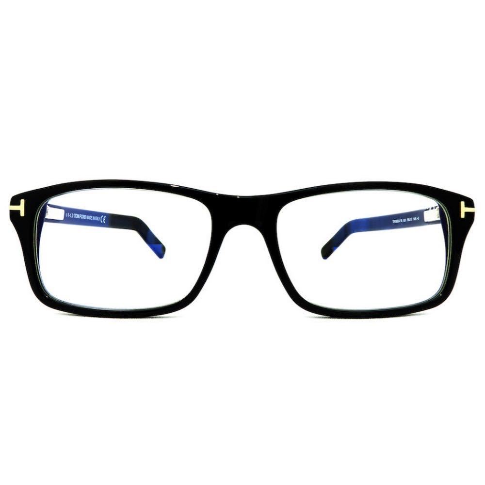 TOM FORD トムフォード FT5663FB 001 Eyeglass Frames メガネフレーム TF5663FB 001 アジアンフィット