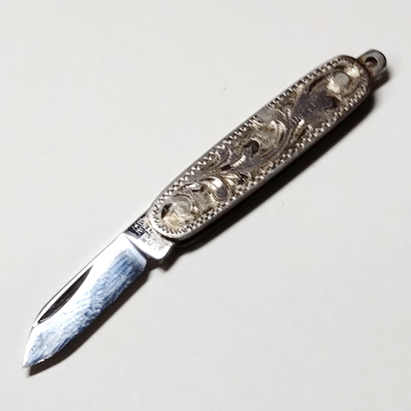 スペシャルオファ 羽 SILVER STERLING 藤本ナイフ 東京ナイフ