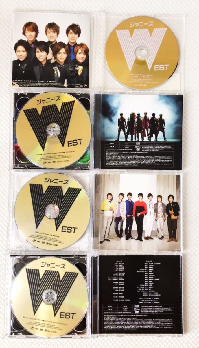 4形態セット ジャニーズWEST『ええじゃないか』 デビュー 4形態セット ジャニーズWEST『ええじゃないか』 デビュー