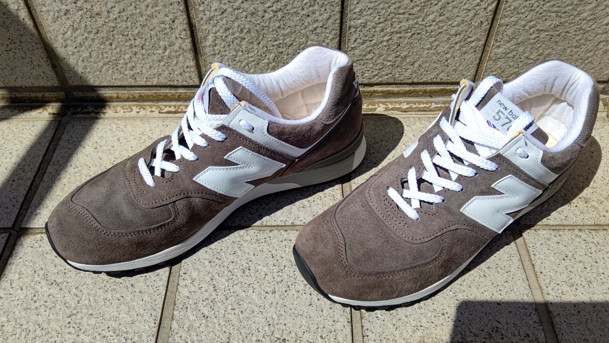 【美品】ニューバランス NEW BALANCE M576GRS グレー 27.0㎝ US9.0 ワイズD インソール未使用 元箱あり_画像3