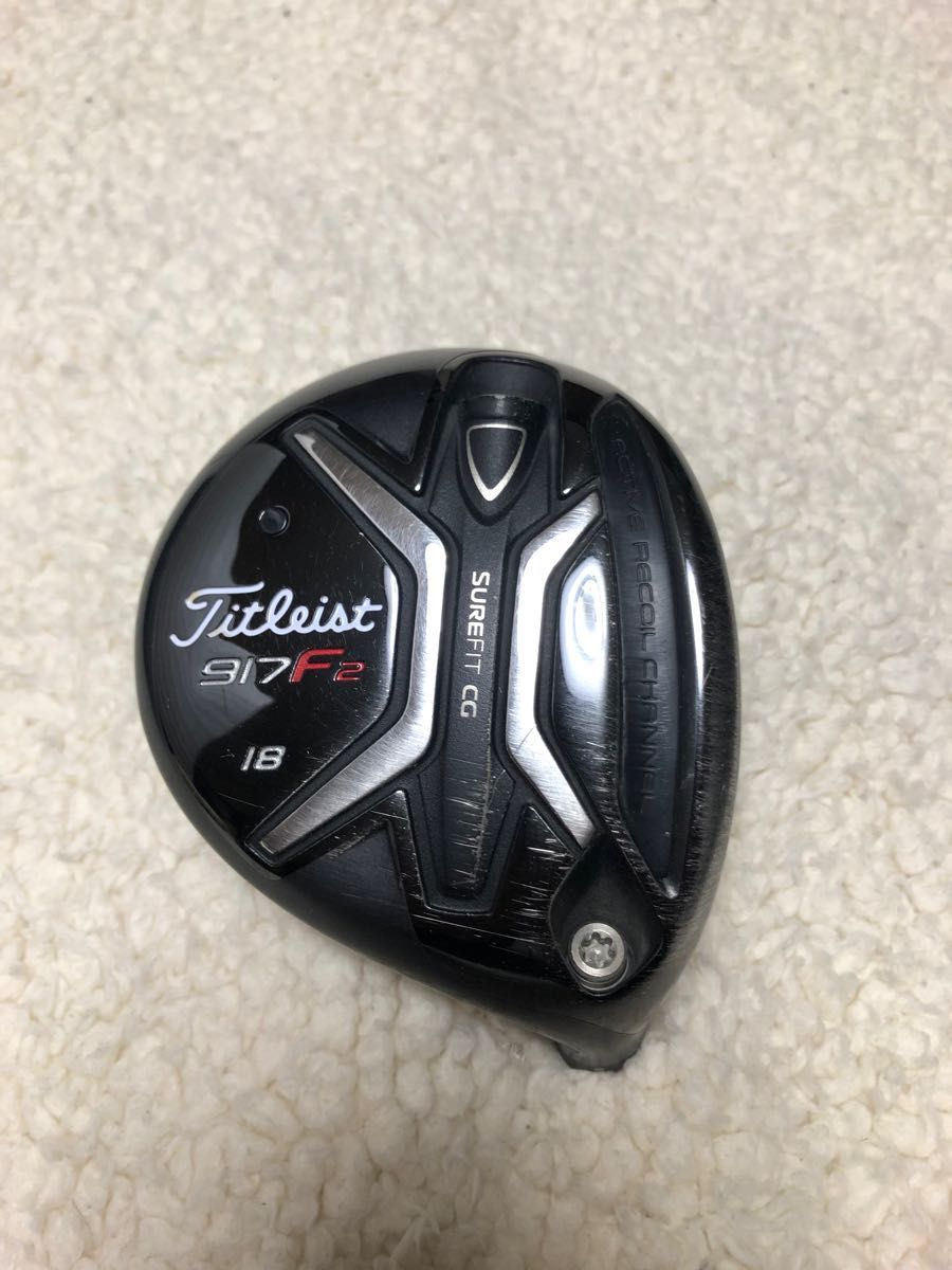 【即戦力】 タイトリスト Titleist 917F2 フェアウェイウッド 5番 18° ヘッド単品