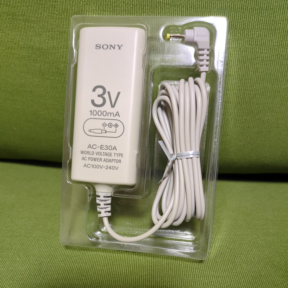 未使用品】SONY ソニー ACパワーアダプター 1000mA 3V AC-E30A