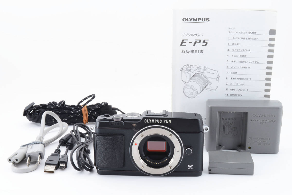 注目ブランドのギフト E-P5 Pen Olympus オリンパス Mirrorless #2614A